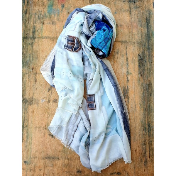 Faliero Sarti šilko skara 